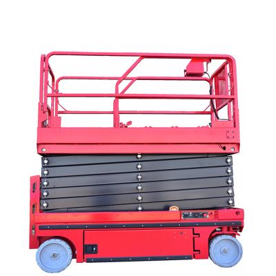 China Overhead Maintenance Working MTDT Battery Powered Hydraulic Electric Lift Mobile Scissor Lift Platform for sale