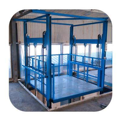 China Construction Cheap Construction Passenger Crane Lifter Stainless Steel Cargo Lift Hydraulic Lift Platform For Sale for sale