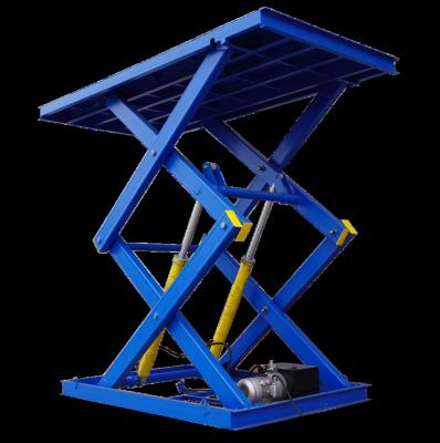 China MTDT Hotels Hydraulic Scissor Car Lift Stationary Platform for sale