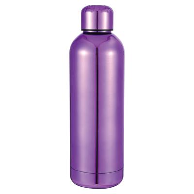 China 500ml Sustainable Insulated Stainless Steel Bottle Small Mouth Water Bottle Double Wall Vacuum Flask UV Insulated for sale