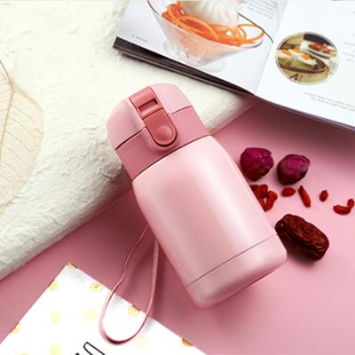 China 180ml Thermal Insulation Stainless Steel Kids Sustainable Water Bottle Vacuum Double Wall Thermos for sale