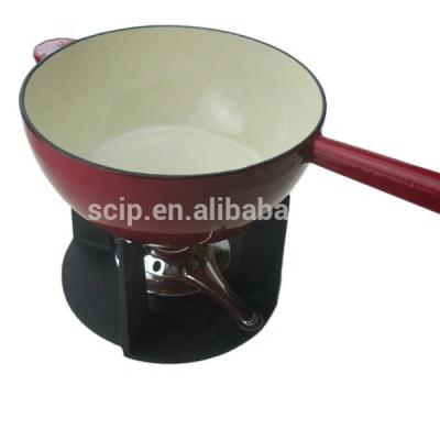 China 2021 Viable New Design Melting Fondue Set, Tchibo Design Melting Cheese Pot, Melting Cheese Tools for sale