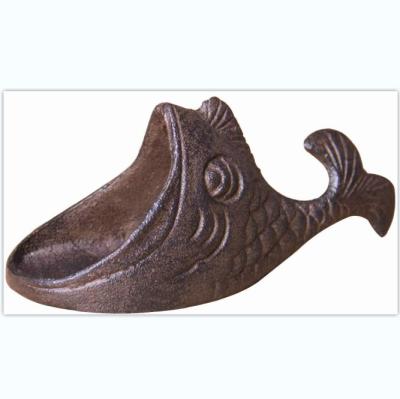 China Metal Cast Iron Fish Candle Holder for sale