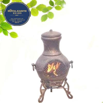 China Antique Chimnea Indoor Cast Iron for sale