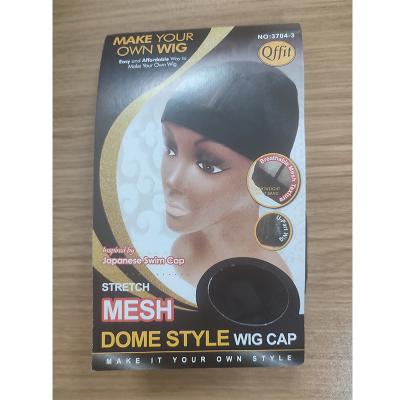 China Care Light Brown Dark Black Breathable High Elastic Wholesale Mesh Wig Stocking Wig Cap Brown Hairnets Wig Storage for sale