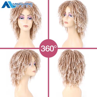 China High Quality Synthetic Wigs Realistic Natural Dyed Short Heat Resistant Flame Retardant And Low Temperature Heat Resistant Synthetic Women Xuchang Synthetic Dreadlocks Wholesale Artificial Women Wigs for sale