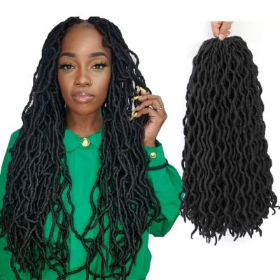 China Heat Resistant Synthetic Ombre Marley Marley Locs Synthetic Sale Free Sample Hot Flame Retardant And Sweat Jumbo Micro Styles Wavy Faux Locks Extension Natura Hair Braids Crochet Braids for sale