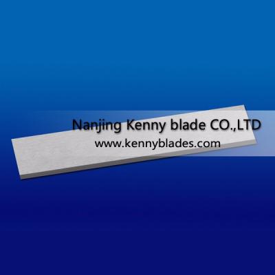 China Staple Fiber Cutting Knife CTT Carbide Knife Tungsten Carbide Flat Bar Fiberglass Cutting Blade for sale