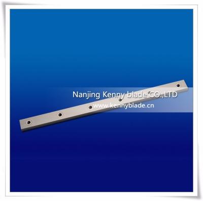 China Staple Fiber Cutting Knife CTT Carbide Knife Tungsten Carbide Flat Bar Fiberglass Cutting Blade for sale