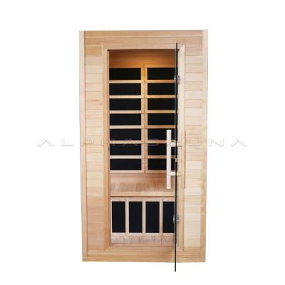 China 2 Person Portable Near And Far Infrared Modern Wooden Dry Sauna Steam Sauna Rooms for sale