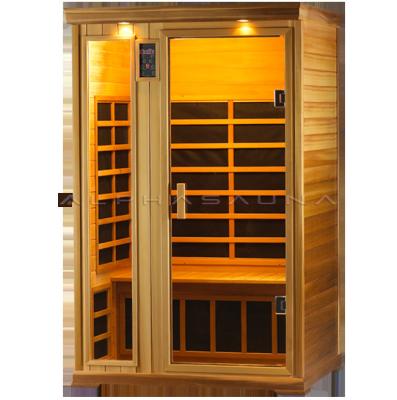 China Wholesale Modern Luxury Far Infrared Traditional Sauna Factory Sauna Room For 2persons for sale