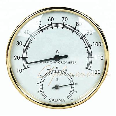 China With Transom Windows Wholesale Cheap Sauna Accessories Type Wall Mounted Sauna Thermometer Hygrometer for sale