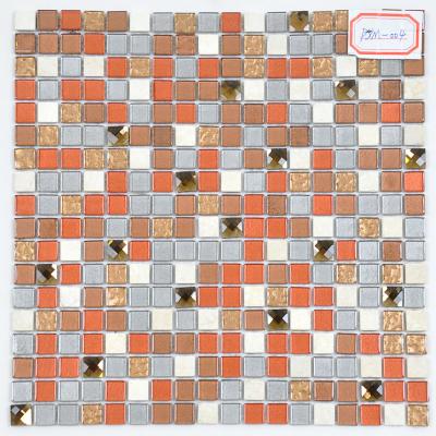 China Crystal Mosaic Art Wall Tiles Backsplash Interior Glass Mosaics Slab Flooring Wholesale for sale