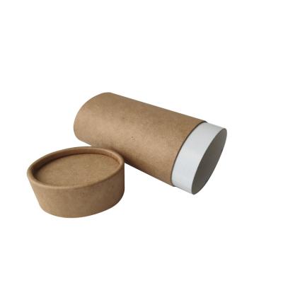 China Handmade custom printed creative round kraft paper tube packaging for food packaging for sale