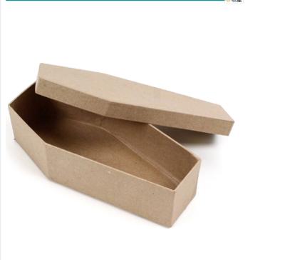 China Odd Shape Cardboard Paper Casket Recyclable Biodegradable Wholesale Paper Box Jewelry Gift Craft for sale