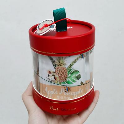 China Recyclable Wholesale Colored CRT Clear Body Display Box For Cookies / Candy Food for sale