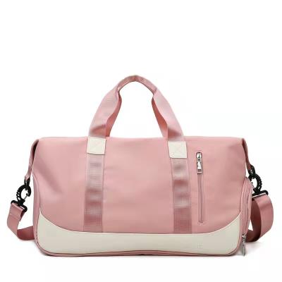 China Multificational/multificational waterproof wholesale men's stylish gym pink travel bag duffel bag for sale