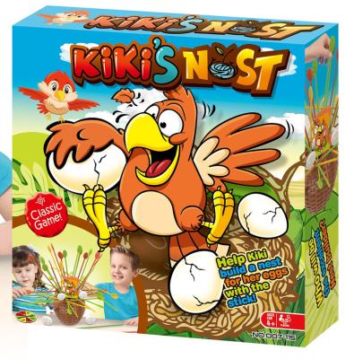 China YIWU Eco-Friendly Material ALLO Preschool Kids Toys Party Interactive Game Hen Nest Game Board Games for sale