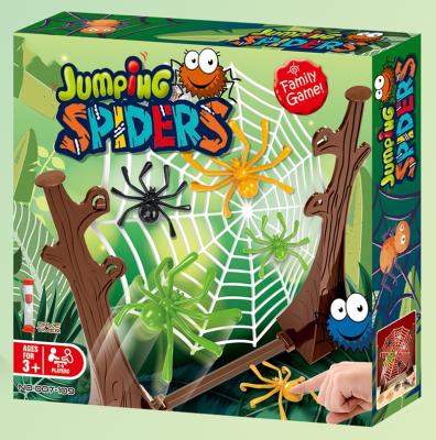 China ALLO Game Education YIWU Spider Jumping Game Eco-friendly Material Toy Family Party Creative Board for sale