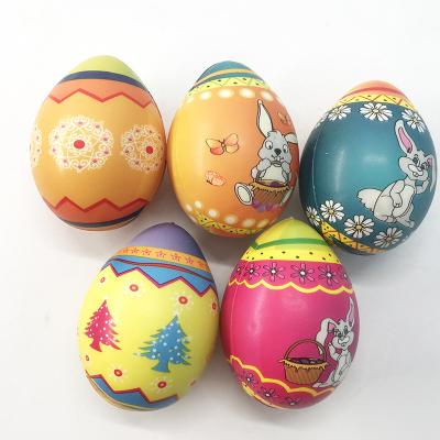 China YIWU New Design Kids Easter Gifts PU Cartoon Compression Eco-friendly Material ALLO Toys Stir Sensory Toy Easter Egg for sale