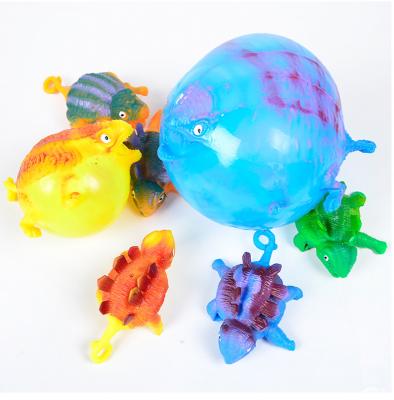 China YIWU High Quality ALLO Eco-friendly Material Colorful Kids Balloons Dinosaur Anti Relaxing Animal Balloon Novelty Toy for sale