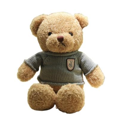 China YIWU Customized ALLO Eco-friendly Happy Birthday Soft Plush Teddy Bear Animal Stuffed Toy for sale