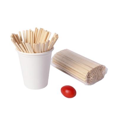 China Sustainable Good Quality Bamboo Coffee Stick Drink Stick for sale