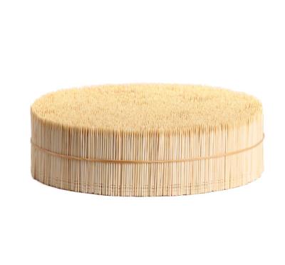 China Wholesale Disposable Bamboo Toothpick Fruit Bamboo Swab for sale