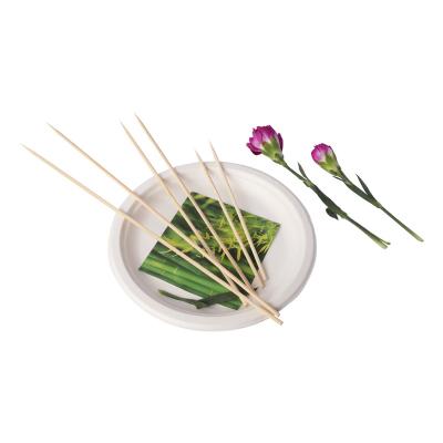 China Disposable bamboo bamboo material easily cleaned high quality bbq stick 100% roasting sticks for sale