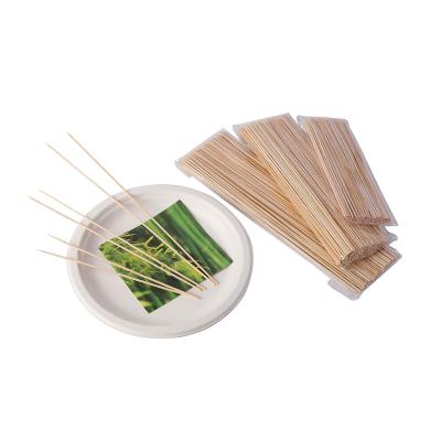 China BBQ Hot Sale Bamboo Stick Bamboo Stick Skewer Easily Cleaned Bamboo Stick for sale