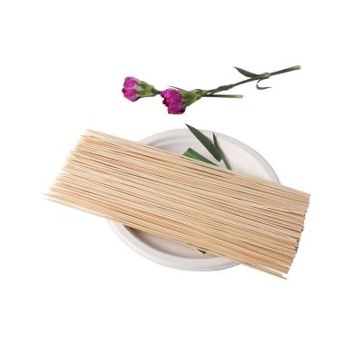 China Food Grade Wholesale Disposable BBQ Easily Cleaned Bamboo Stick for sale