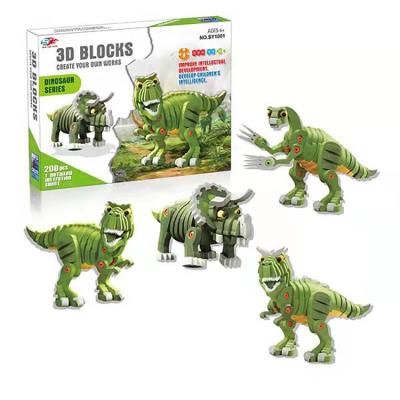 China 2022 Best Cartoon Toy Low Price Blocks Kids EVA Building Block Gift Dinosaur Blocks Foam For Children for sale