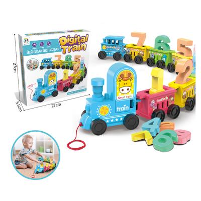 China Early Education Baby Funny Educational Toys Kids Learn Numbers Game Kids Learning Numbers Digital Train Set For Wholesale for sale