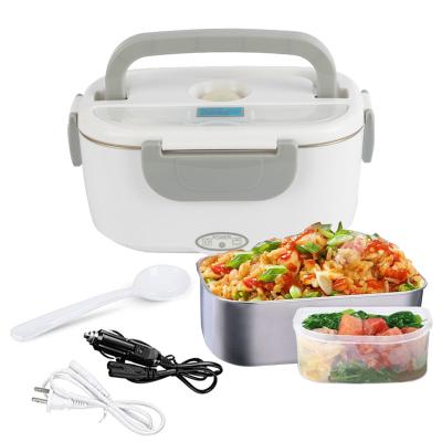 China Sustainable Multifunctional Portable Bento Lunch Box Electric Food Warmer Stainless Steel for sale