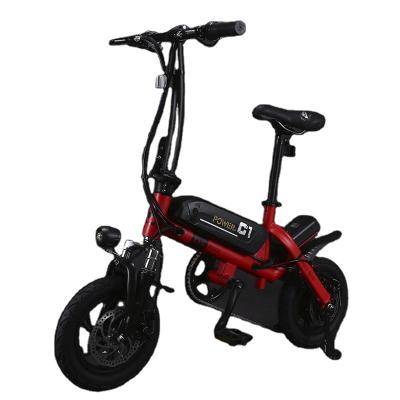 China Aluminum alloy border e-commerce hot sale on amazon cheap price city mini fast folding light electric bike for woman for sale