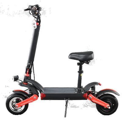 China Adult Unisex 2 Wheel Long Range Motor Lithium Battery 800w Folding Waterproof Off Road 48v Electric Scooter for sale