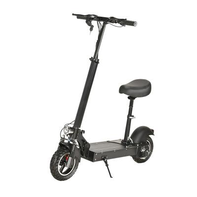 China Factory Direct Wholesale Chain 500W 48V 10AH Cross Country Electric Scooters Unisex With Comfortable Saddle For Adults for sale