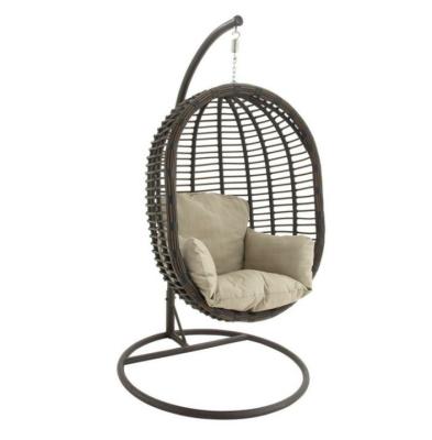 China Patio\Garden\Outdoor Hanging Chair\Hotel\Restaurant Outdoor Oval Indoor Wicker Swing Chair Kids Egg Furniture for sale