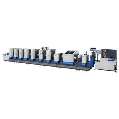 China Printing Automatic Offset Printing Machine Roll Paper Label Printing Offset Machine 4 Color For Sale for sale