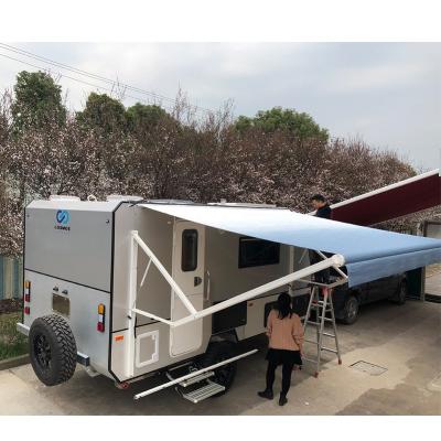 China Electric Caravan 12V DC Roll Out Caravan Tent Camper Tent for sale