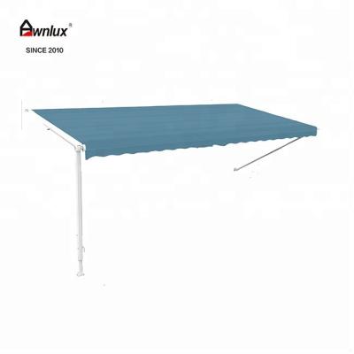 China Manual PVC Patio 17x8ft Awning Sunshade Shelter Canopy for sale