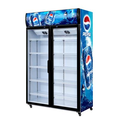 China Single-temperature China Freezer Best Used For Selling Supermarket Used Commercial Upright Display Freezer Wholesale Price for sale