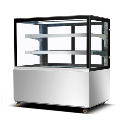 China Single-temperature Refrigeration Showcase Cake Stand Bakery Refrigeration Equipment Used Display Cabinet for sale