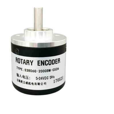 China Photoelectricity S3806G-2000BM-C526 incremental encoder 1000BM 600BM 1024BM 360BM. KZ rotary encoder S3806G-2000BM-C526 for sale