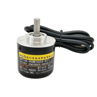 China Absolute Rotary Speed ​​And Angle Sensor BRT38-ROM1024 10 Bits Encoder RS485 Output for sale