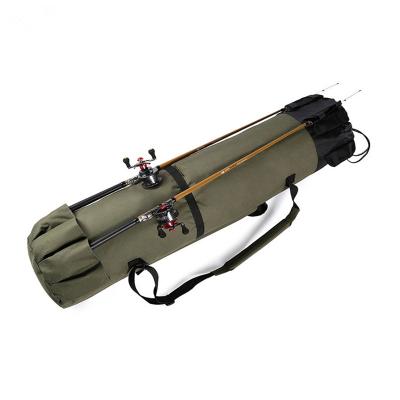 China New Style Outdoor Multifunctional Fishing Bag Two-Layer Fishing Bag Tackle Polyester Fishing Tackle Bag for sale