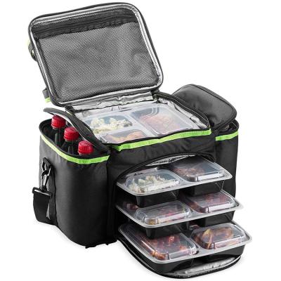 China Perfect Insulated Picnic Camping Meal Lunch Bag Cooler Lunch Bag Insulated Cooler Bag for sale