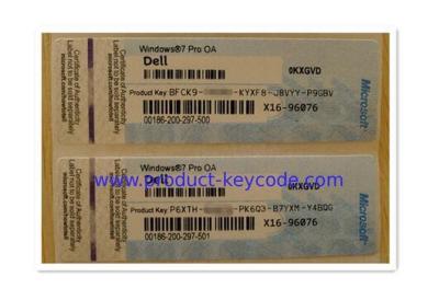 China COA  7  Product Key Sticker OA Edition / OEM Key for sale