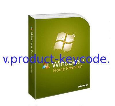 China Full Key  7 Product Key Codes Activation  7 Home Premium for sale