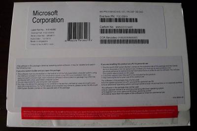 China OEM del pedazo del profesional 32 de las ventanas 7, Windows 7 softwares para uso general en venta